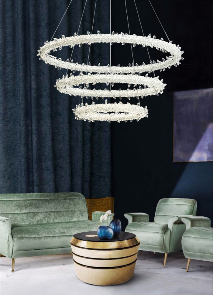 Подвесной светильник Delight Collection MD-012 MD-0120B-40+60+80 gold