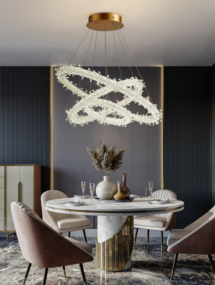 Подвесной светильник Delight Collection MD-012 MD-0120B-40+60+80 gold