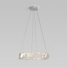 Подвесной светильник с хрусталем 101004 LED никель хрусталь Strotskis