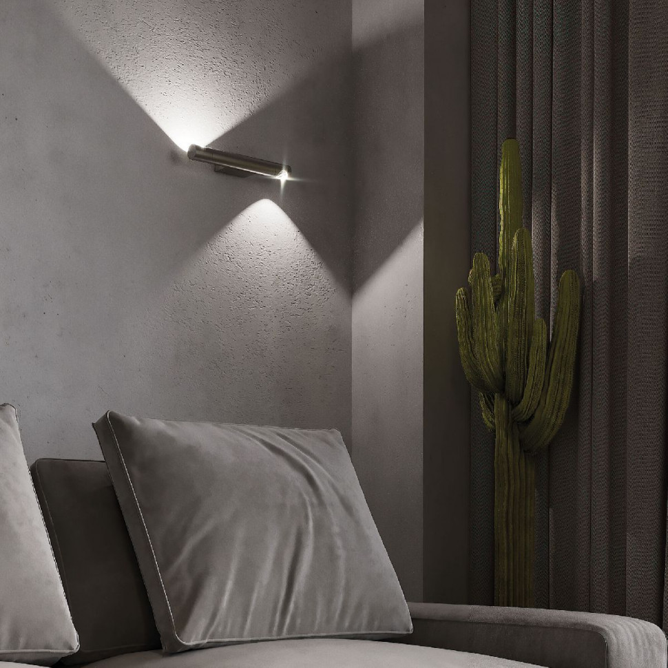 Настенный светильник Eurosvet Tybee 40161 LED титан a063050