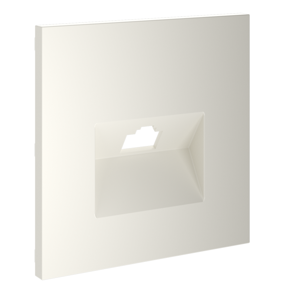 Накладка для розетки компьютерной RJ45 кат.6, S70 (хлопок)