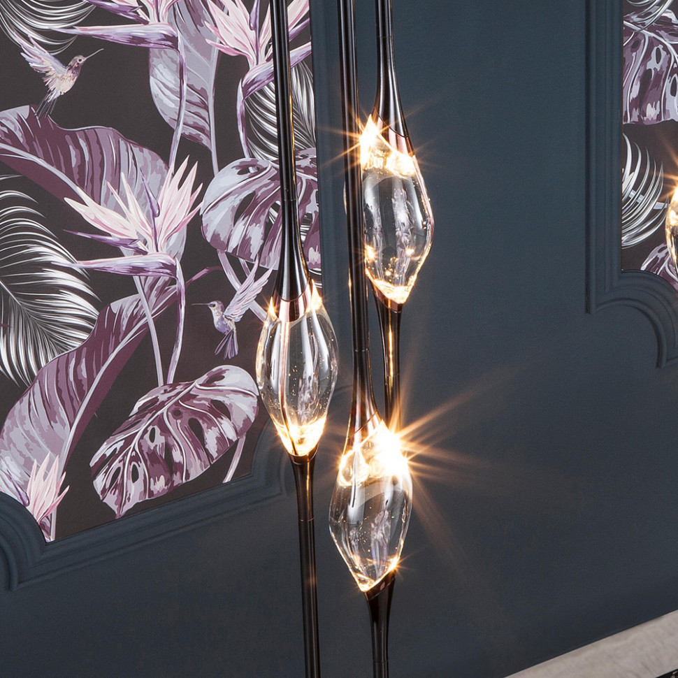 Подвесной светильник Delight Collection Pezzo OM82113-9 pearl black