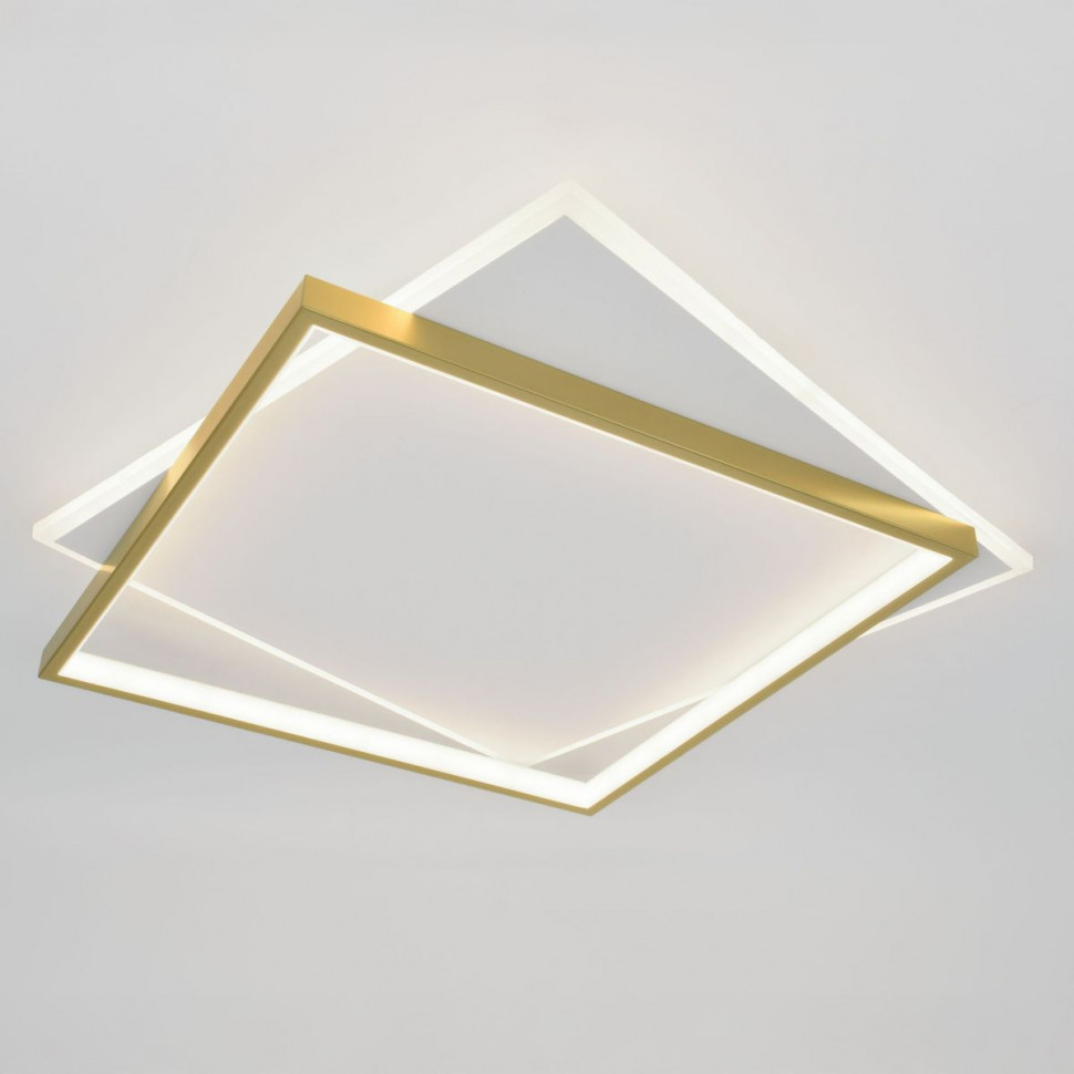 Потолочный светильник Эра Модерн Lima CLL-1-82 3K-6,5K RC WH+GD