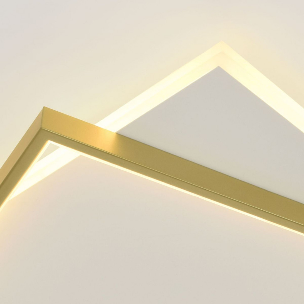 Потолочный светильник Эра Модерн Lima CLL-1-82 3K-6,5K RC WH+GD