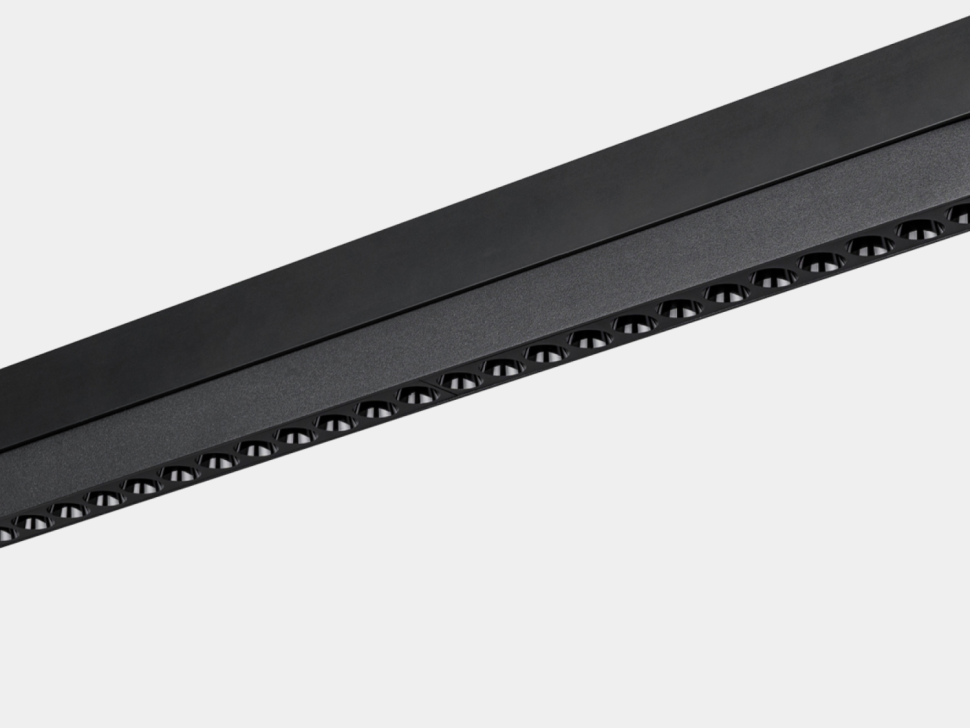  LUMKER Светильник линейный дарклайт, серия SY-LINK, Черный, 18Вт, IP20, Нейтральный белый (4000К), SY-LINK-435-BL-18-NW