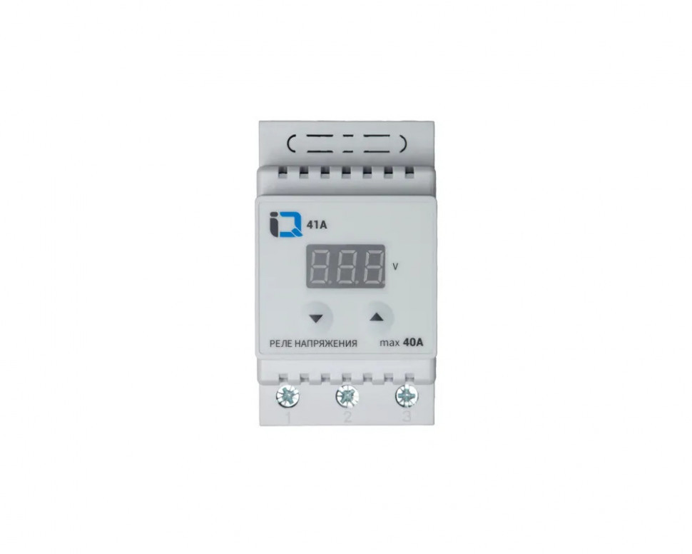 Реле напряжения IQ-41А с термозащитой, 40A 