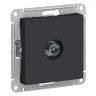 Розетка TV Systeme Electric Atlas Design карбон ATN001093