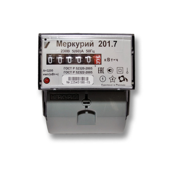 Счетчик электроэнергии Меркурий 201.7