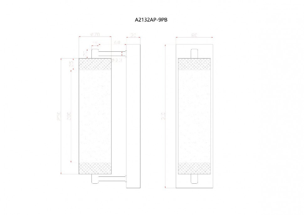 Настенный светильник Arte Lamp Galaxy A2132AP-8PB