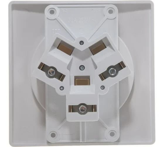 Systeme Electric Blanca внутр Бел Розетка силовая 2Р+N, 32А, 250В BLNSR003231