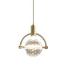 Подвесной светильник DeLight Collection 2121P/A brass/clear