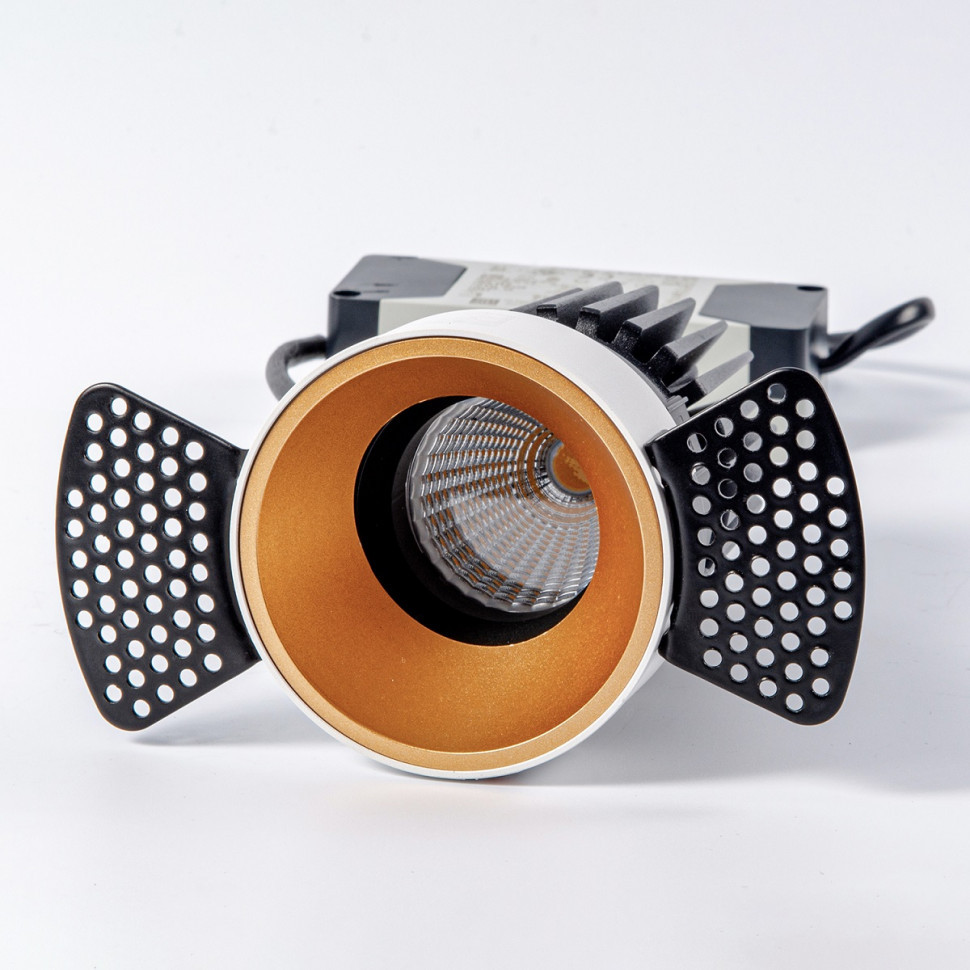 Встраиваемый светильник Fiberli MR1215 (круглая рамка) 12130102