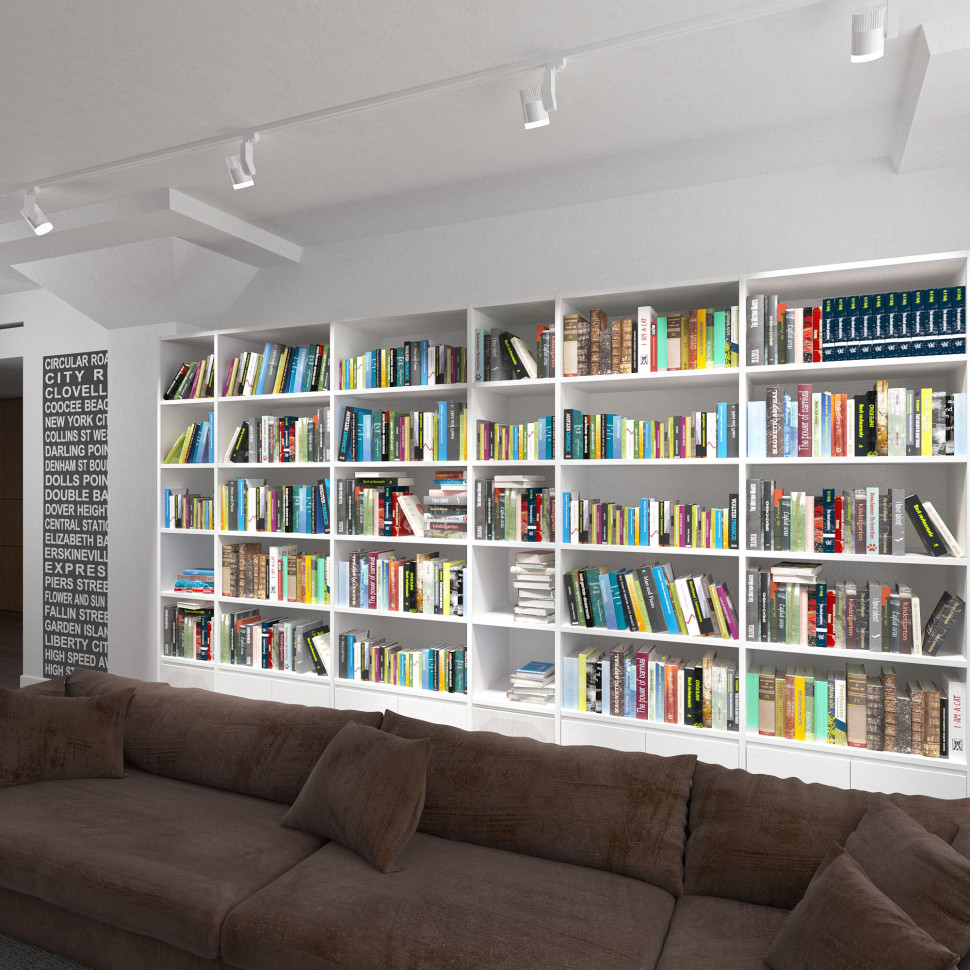 Трековый светодиодный светильник для однофазного шинопровода Accord белый 20W 4200K (1 шт.) LTB17