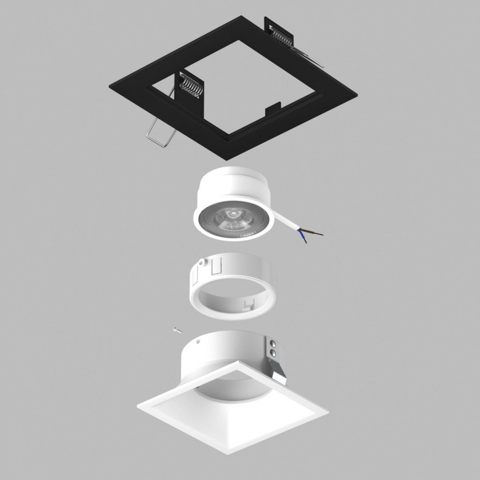 Встраиваемый светильник Lightstar Domino (214517+214506+214006) D51706WMOD