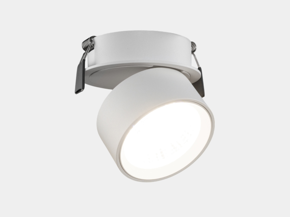  LUMKER Встраиваемый светильник Rink 10W Белый 3000К, R-SRC-WH-WW