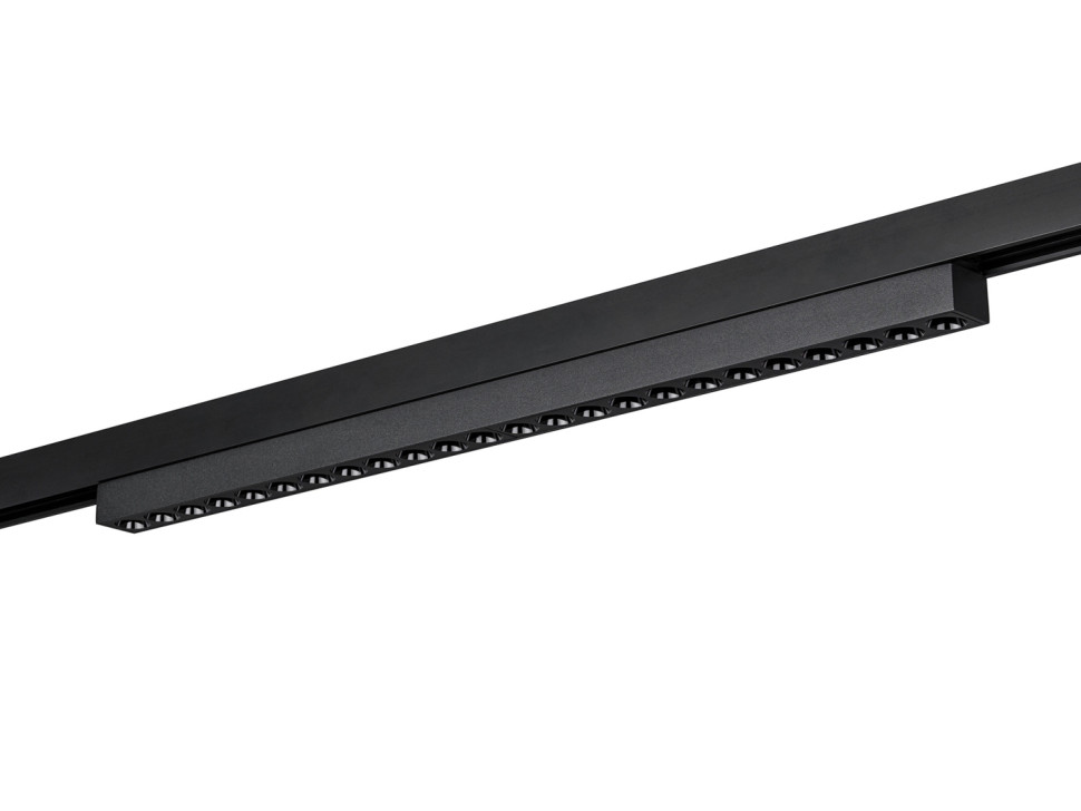  LUMKER Светильник линейный дарклайт, серия SY-LINK, Черный, 18Вт, IP20, Теплый белый (3000К), SY-LINK-435-BL-18-WW