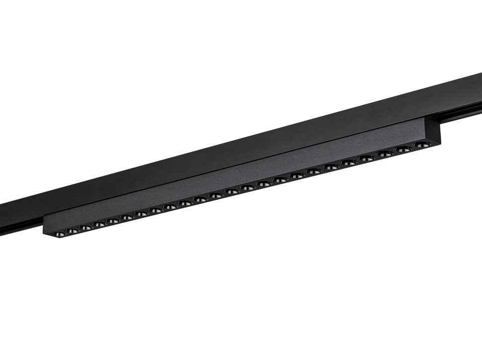  LUMKER Светильник линейный дарклайт, серия SY-LINK, Черный, 18Вт, IP20, Теплый белый (3000К), SY-LINK-435-BL-18-WW