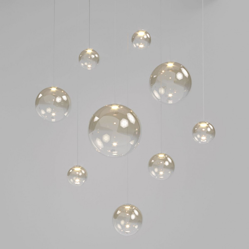 Подвесной светильник Eurosvet Wonder 50234/1 LED янтарный a058640