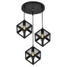 Подвесной светильник Seven Fires Biern SF4039/3P-BK