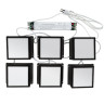 Встраиваемый светильник Uniel ULP-1010 42W/4000К IP40 GRILYATO OPAL BLACK KIT06 UL-00012447