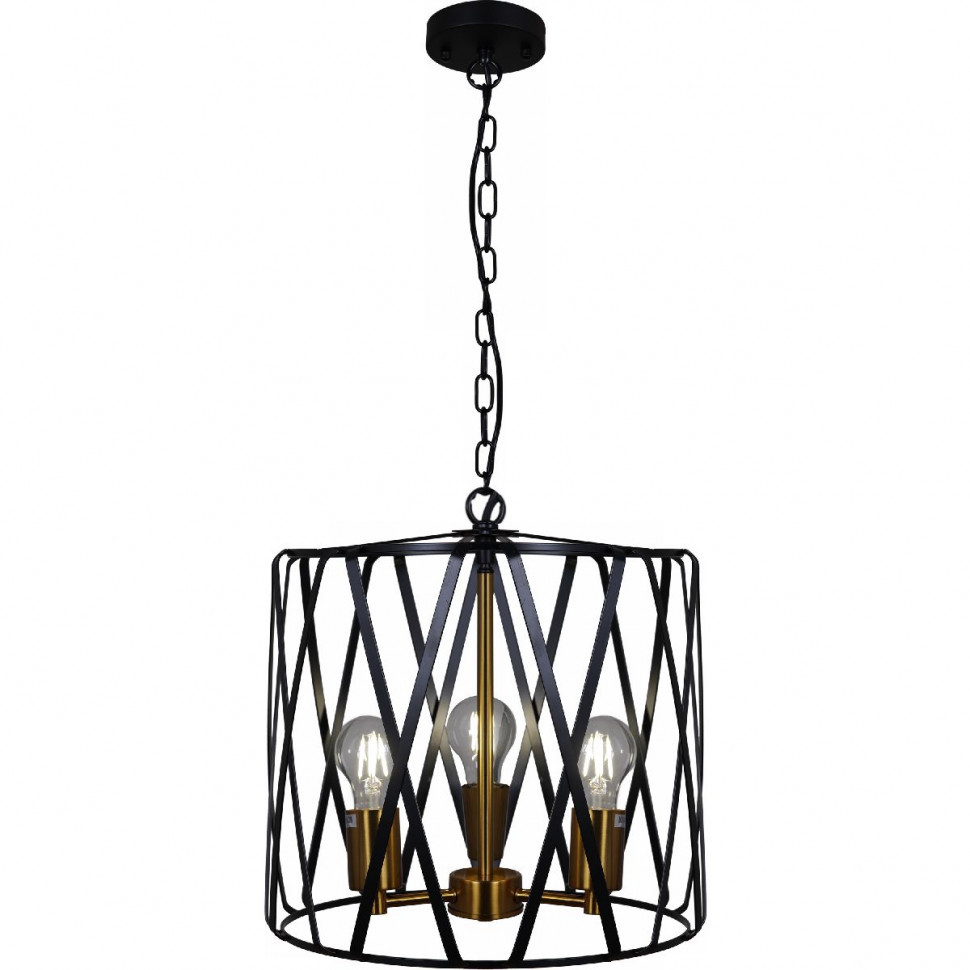 Подвесной светильник Illumico IL1023-3PB-05 BK GD