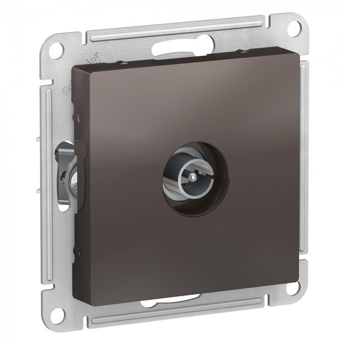Розетка TV Systeme Electric Atlas Design мокко ATN000693