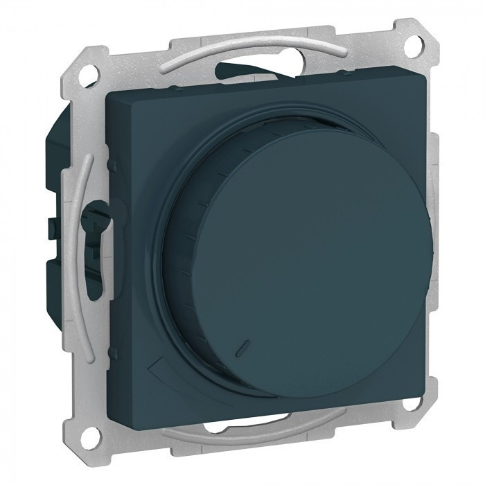 Светорегулятор поворотно-нажимной Schneider Electric Atlas Design 400 Вт, изумруд ATN000823