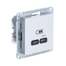 Зарядное устройство USB Type - C 65W высокоскоростная зарядка QC, PD Systeme Electric Atlas Design Лотос ATN001327