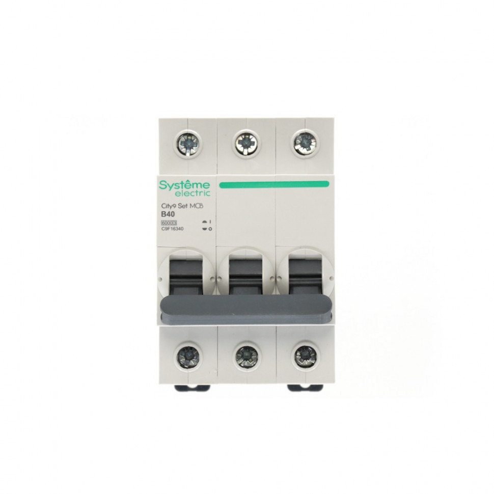 Автоматический выключатель (АВ) B 40А 3P 6kA 400В Systeme Electric City9 Set C9F16340