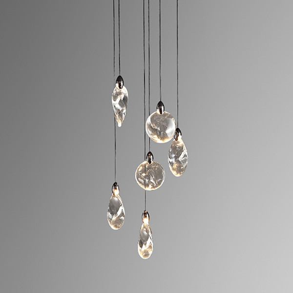 Подвесной светильник Delight Collection Colvin MT9176-6H pearl black