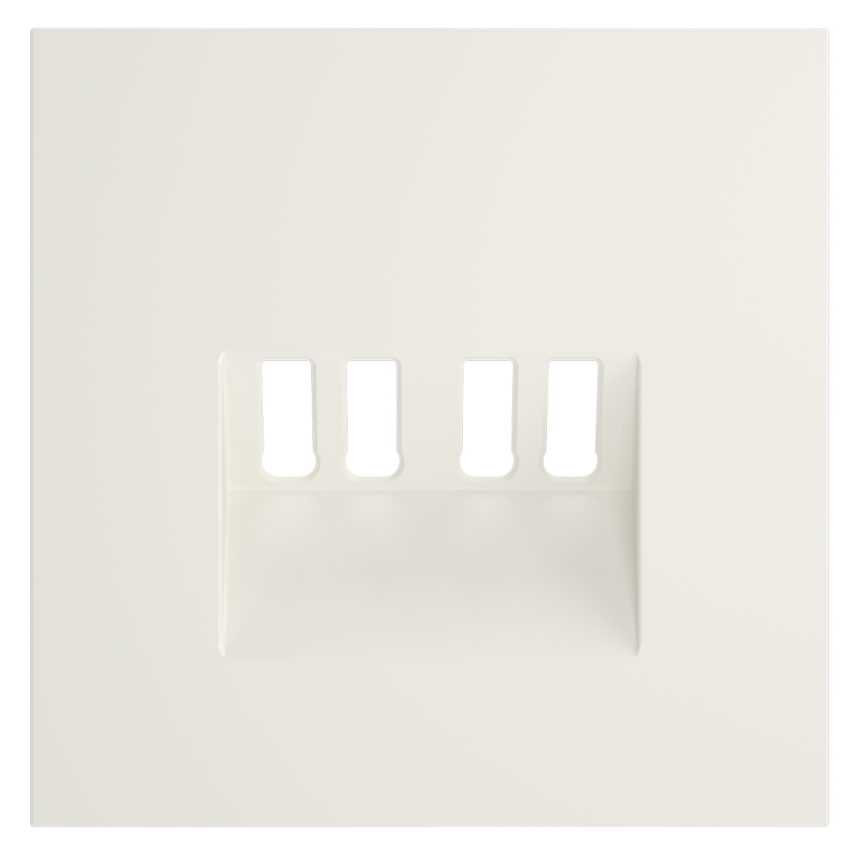 Накладка для розетки акустической 4-местной , S70 (хлопок)