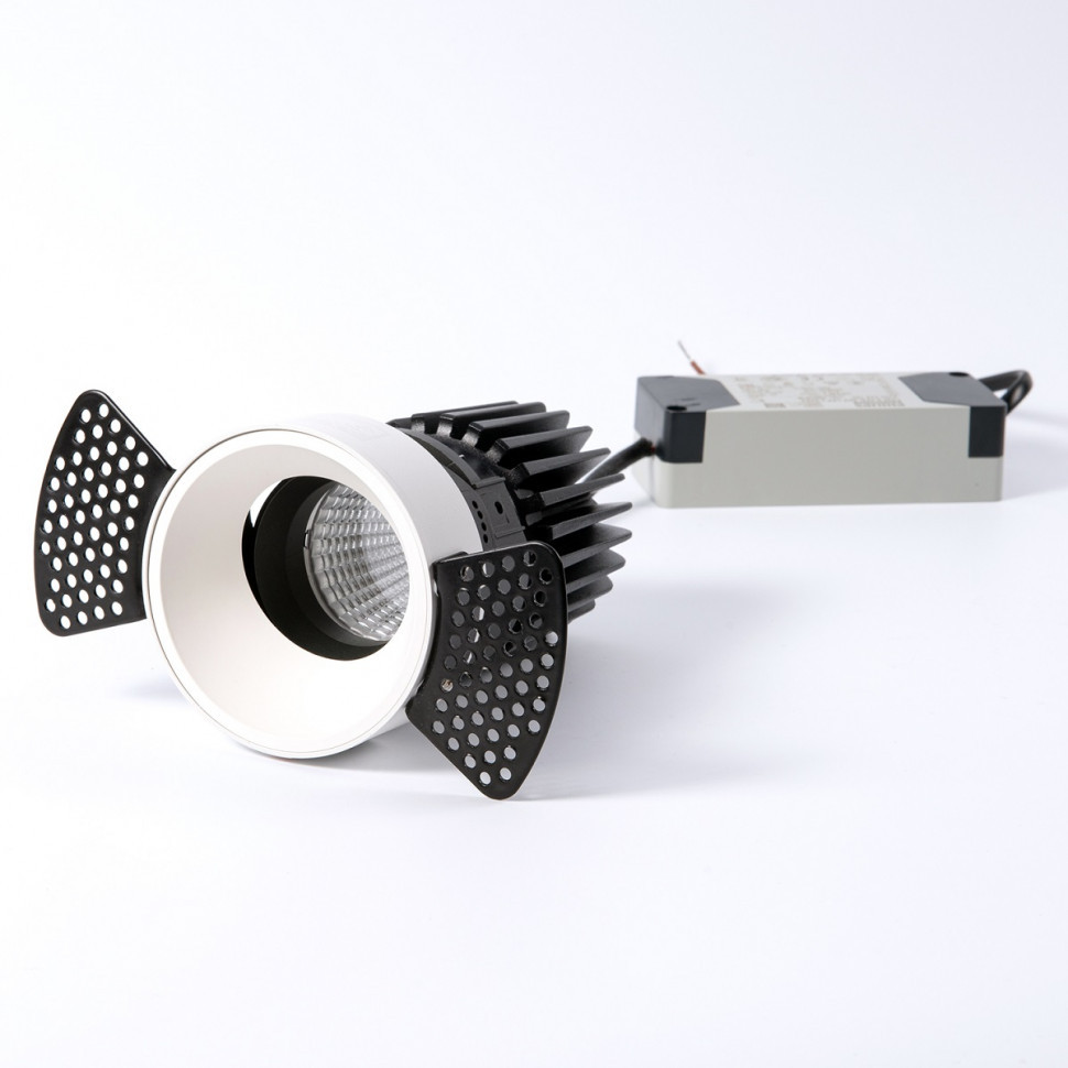 Встраиваемый светильник Fiberli MR1215 (круглая рамка) 12130103