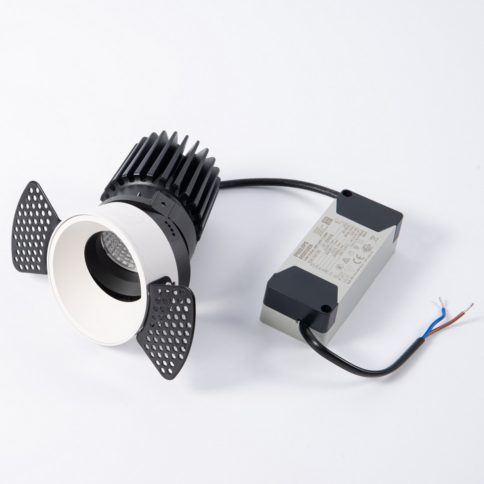 Встраиваемый светильник Fiberli MR1215 (круглая рамка) 12130103