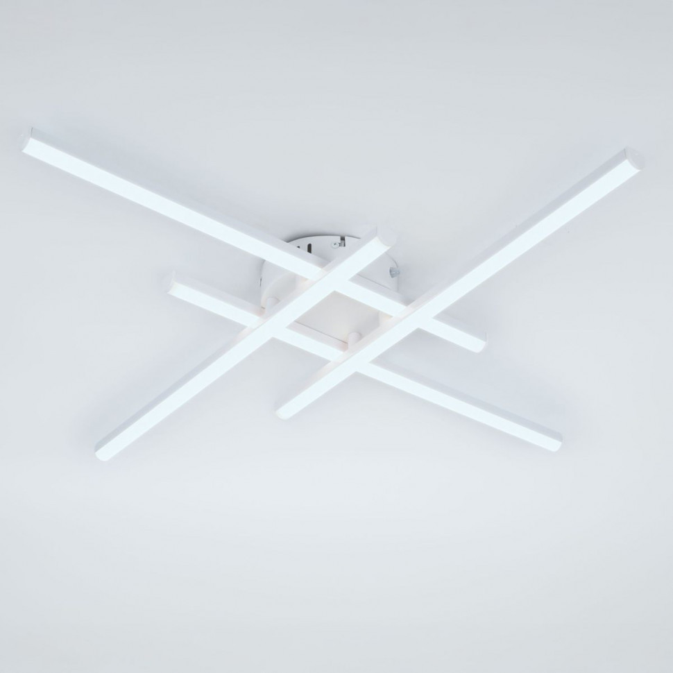 Потолочный светильник Эра Модерн Nora CLL-1-62W 3К-6,5К RC WH