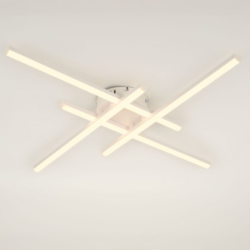 Потолочный светильник Эра Модерн Nora CLL-1-62W 3К-6,5К RC WH