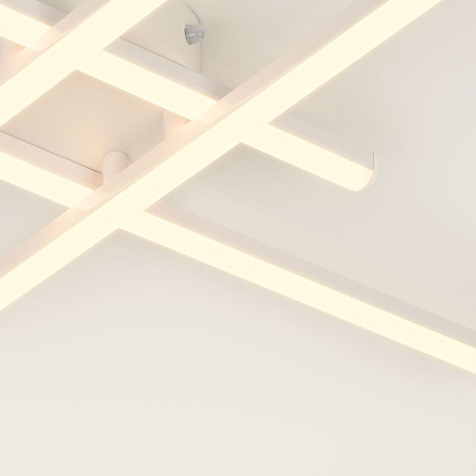 Потолочный светильник Эра Модерн Nora CLL-1-62W 3К-6,5К RC WH