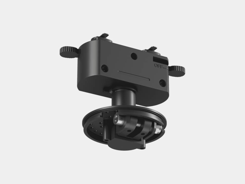  SWG PRO Крепление сменное М2 для светильников VILLY, трековое однофазное, цвет Черный, VL-M2-BL