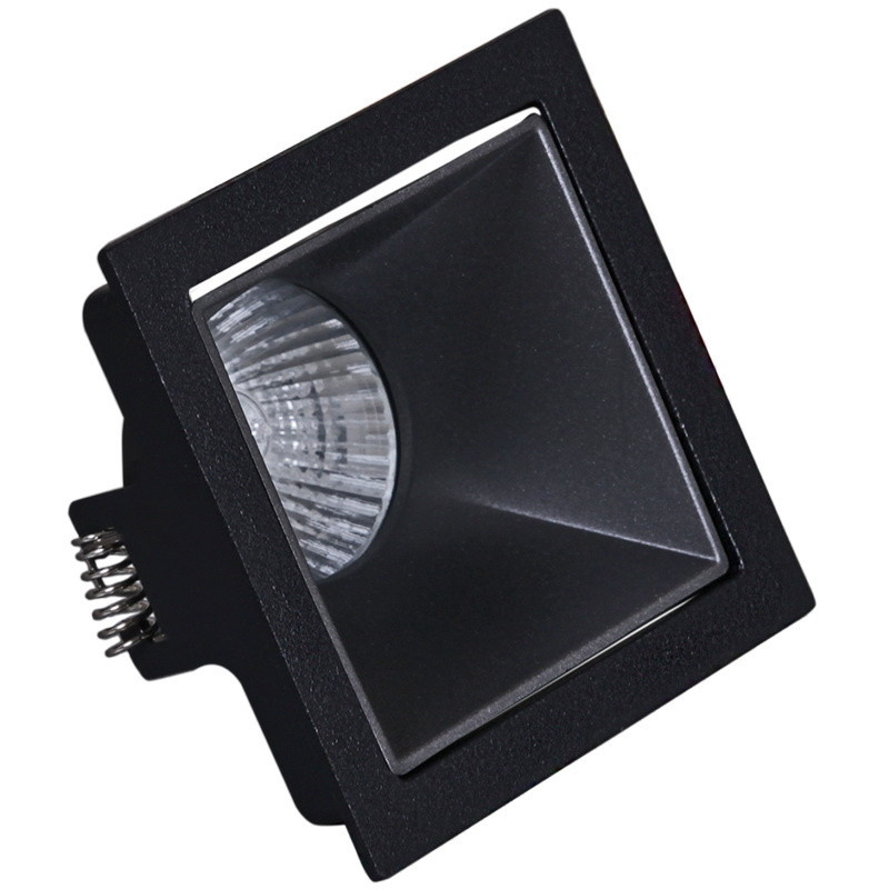 Встраиваемый светильник Reluce 16086-9.0-001PT MR16 BK+DARK GR