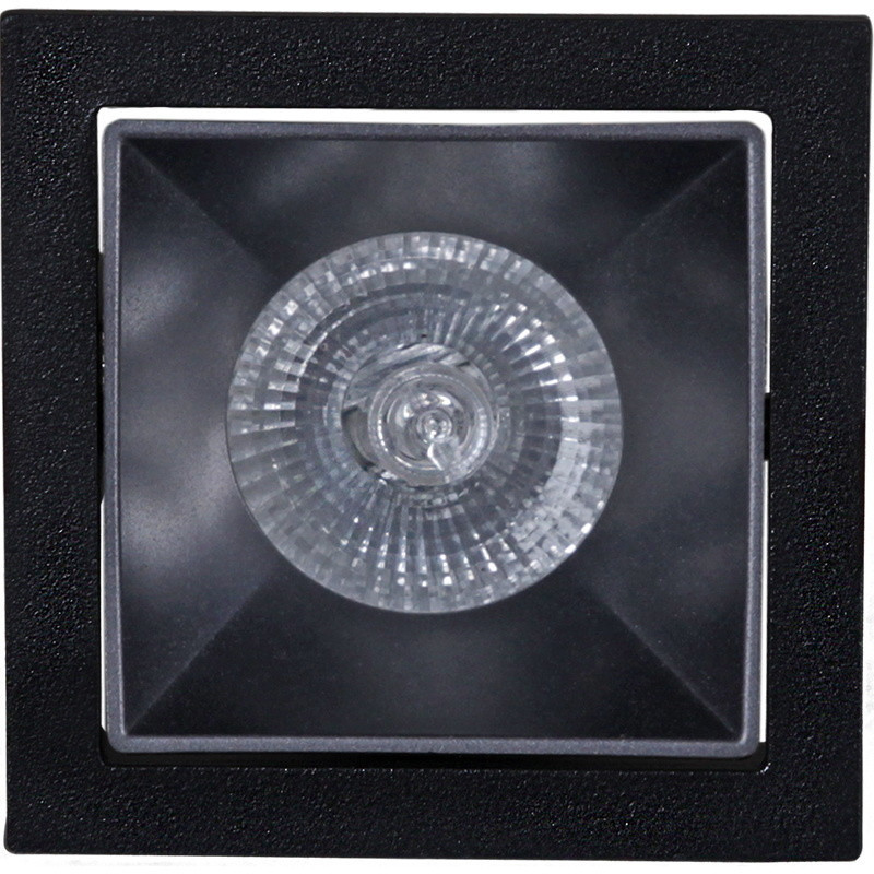 Встраиваемый светильник Reluce 16086-9.0-001PT MR16 BK+DARK GR