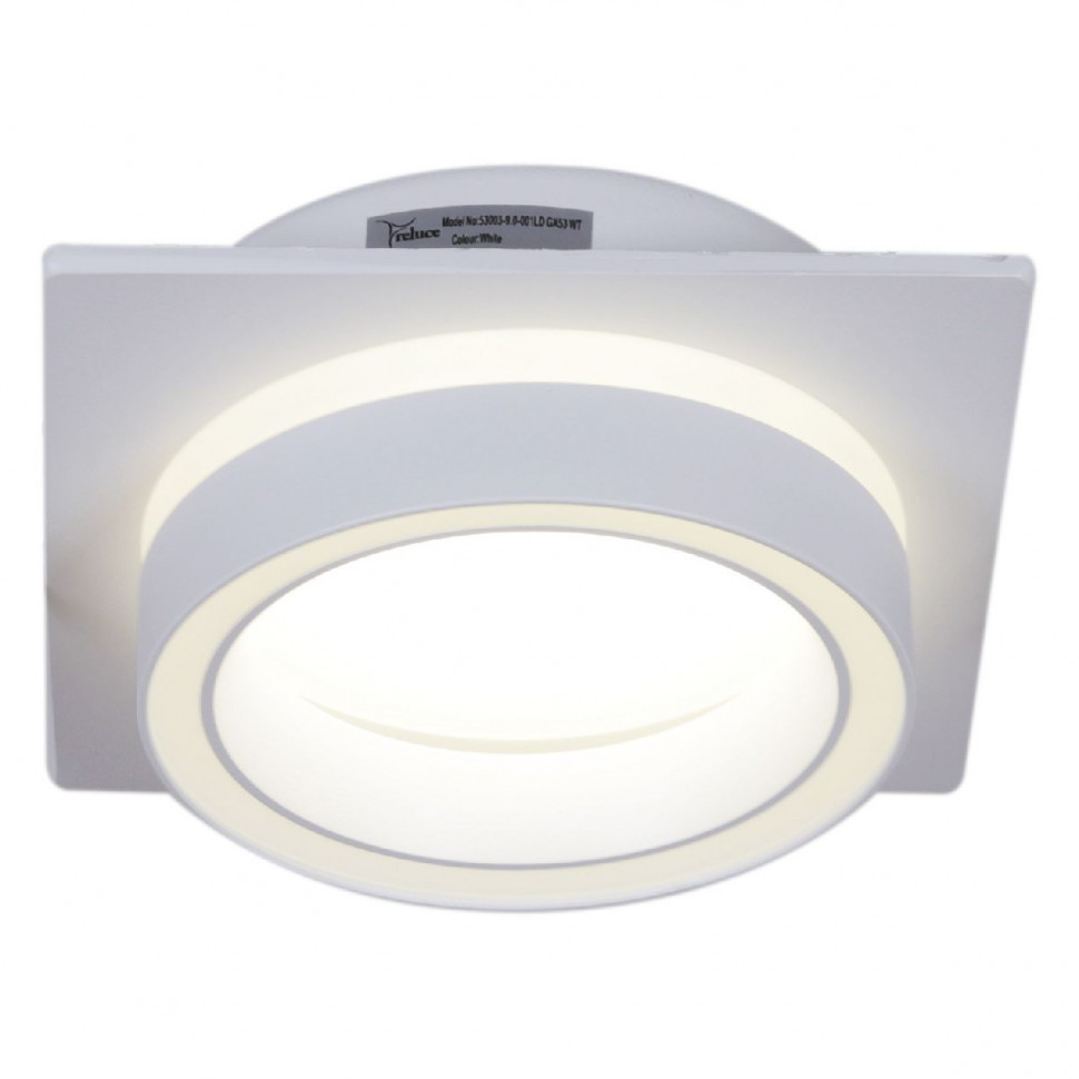 Встраиваемый светильник Reluce 53003-9.0-001LD GX53 WT