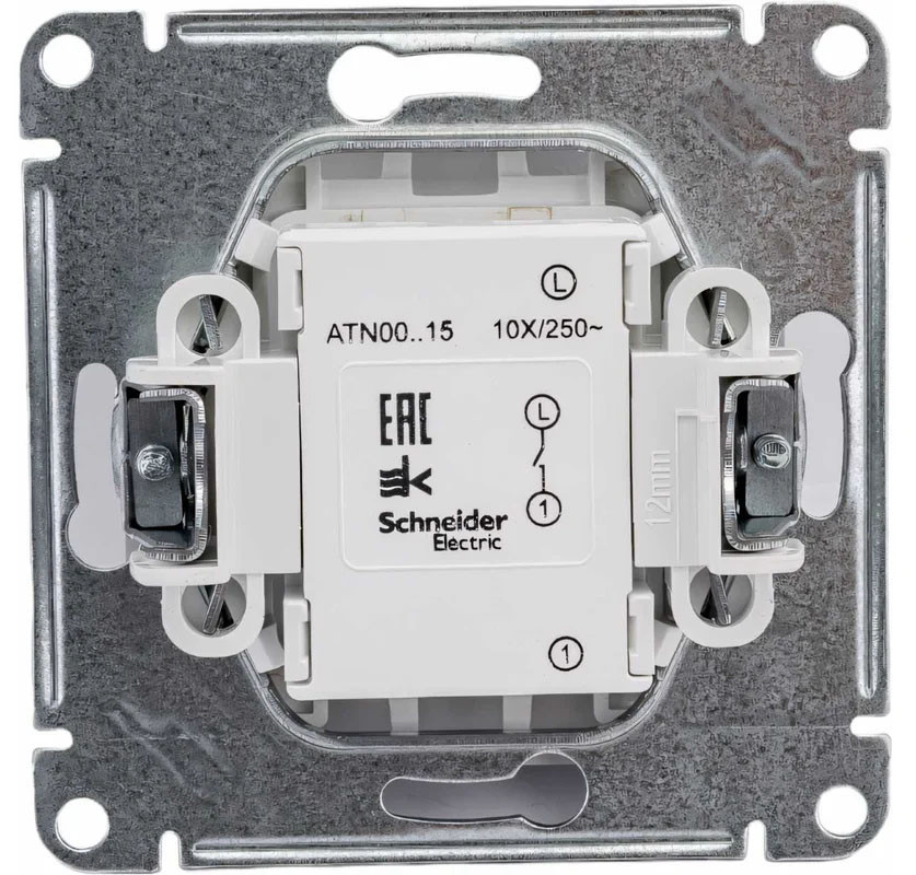 Кнопка звонка Systeme Electric Atlas Design Лотос ATN001315