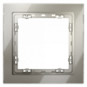 Рамка стеклянная VOLTUM S70 на 1 постов, (шелк, стекло) VLS110104