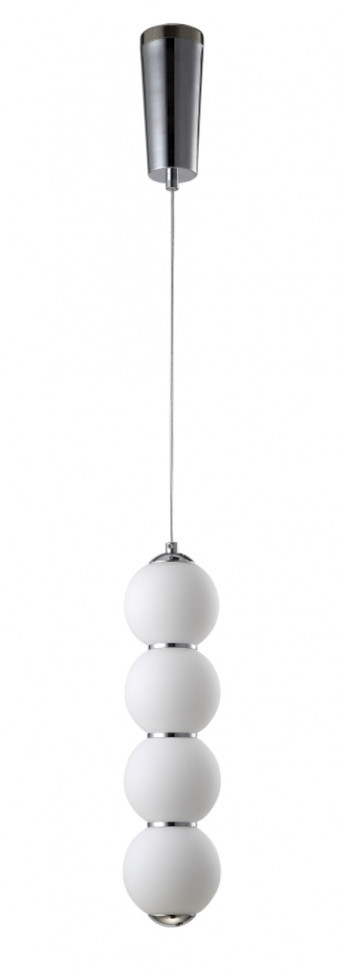 Подвесной светильник Crystal Lux Desi DESI SP4 CHROME/WHITE