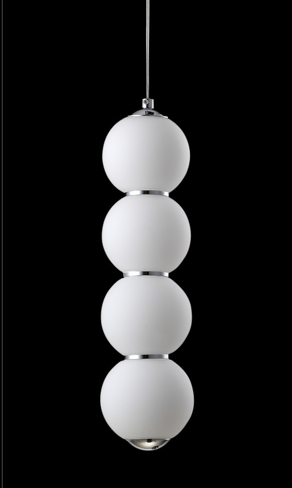 Подвесной светильник Crystal Lux Desi DESI SP4 CHROME/WHITE