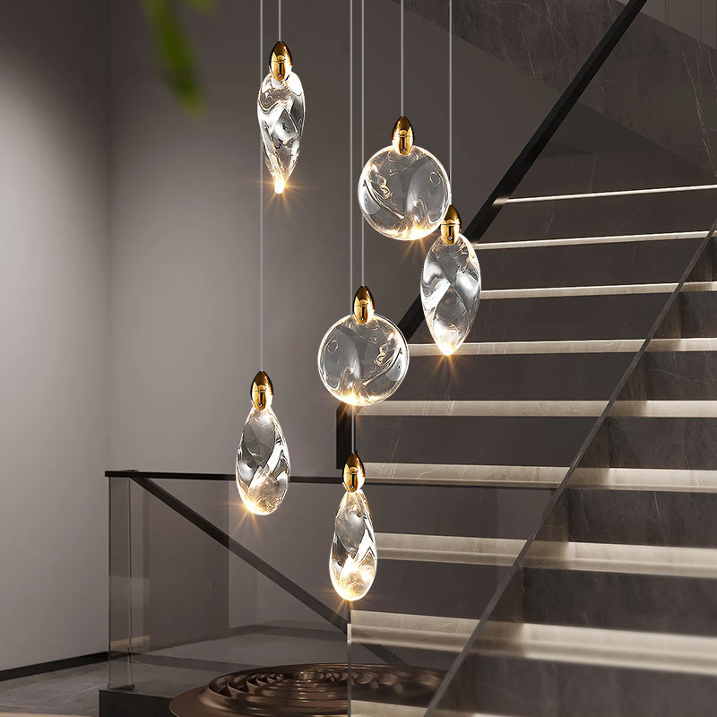 Подвесной светильник Delight Collection Colvin MT9176-6H titanium gold