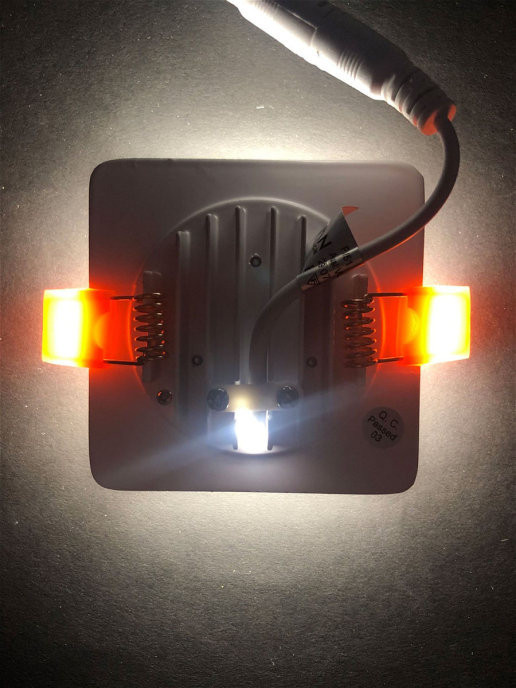 Встраиваемый светильник Elvan VLS-109SQ-7W-WW-Wh