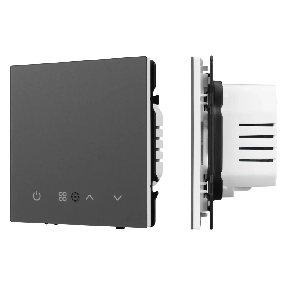 Терморегулятор Wi-Fi с датчиком, цвет Титан, IP-20, NEO_PLUS 