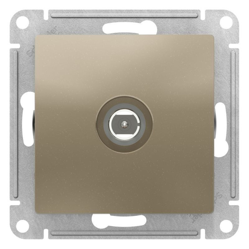 Розетка TV Systeme Electric Atlas Design шампань ATN000593