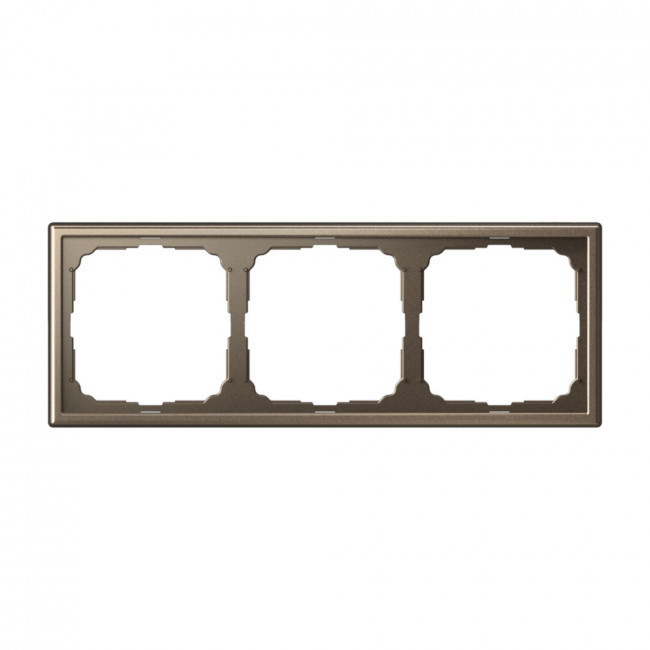 Рамка Schneider Electric Art Gallery на 3 поста, мокко GAL000603