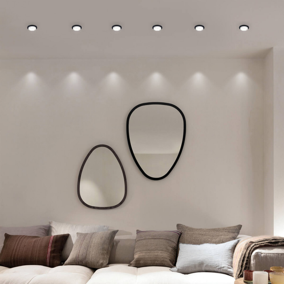 Встраиваемый светильник Elektrostandard 114 MR16 белый/черный 4690389168994